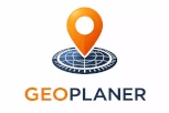 Logo GEOPLANER - usługi geodezyjne i kartografia